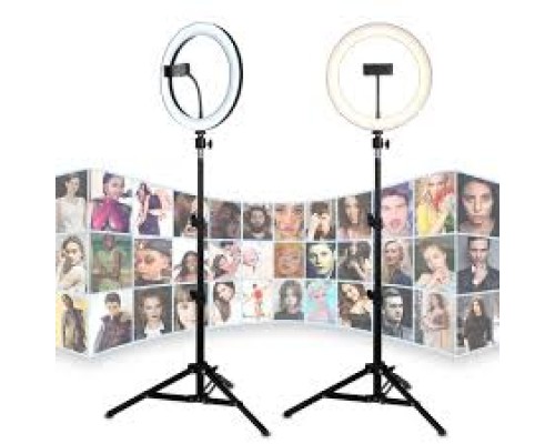 Кільцева лампа для освітлення робочого місця на штативі AL-33