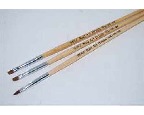 Пензлики для дизайну набір 3шт.Y.R.E