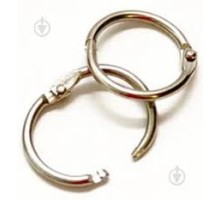 Кільце залізне для тіпс та декору "50мм (2шт./упак.)