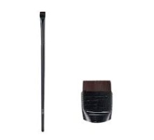 Пензлик для брів прямий чорний YRE