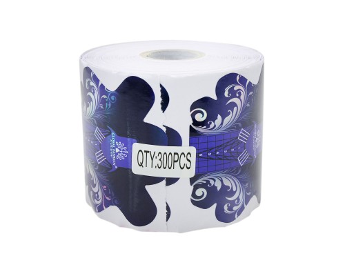 Форми для нарощування нігтів GLOBAL FASHION 30шт/уп. сині "СТИЛЕТ"