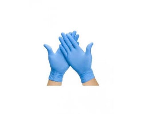 Рукавички НІТРІЛОВІ SFM  блакитні р-р. S  (3пари/уп)