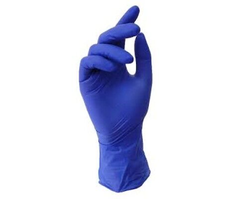 Рукавички НІТРІЛОВІ  SFM сині р-р. XS  (3пари/пач)