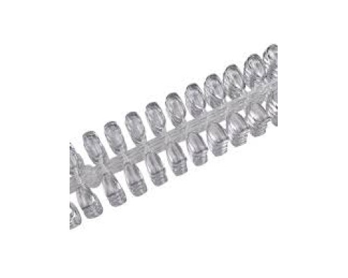 Тіпси для демонстраційного планшету акрилові закруглені (прозорі) 5 планш./уп 120шт