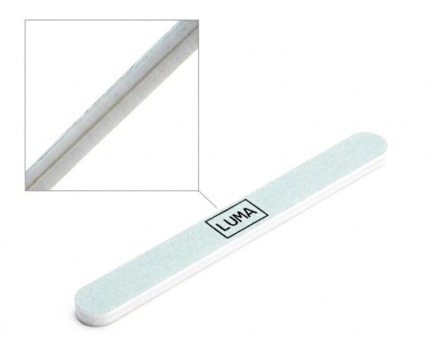 Баф Luma для полірування нігтів прямий 640/3200 (мятний колір,2 сторони)