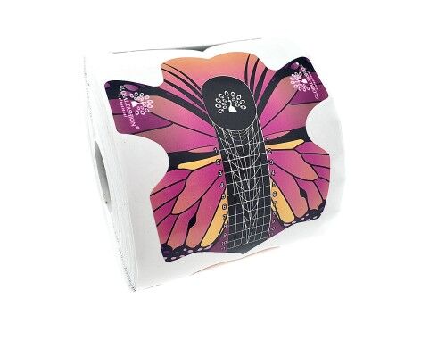 Форми для нарощування нігтів GLOBAL FASHION 300шт/уп Стилет метелик