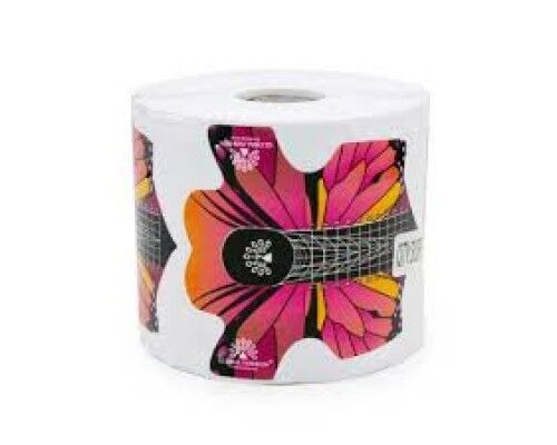 Форми для нарощування нігтів GLOBAL FASHION 30шт/уп. стилет метелик