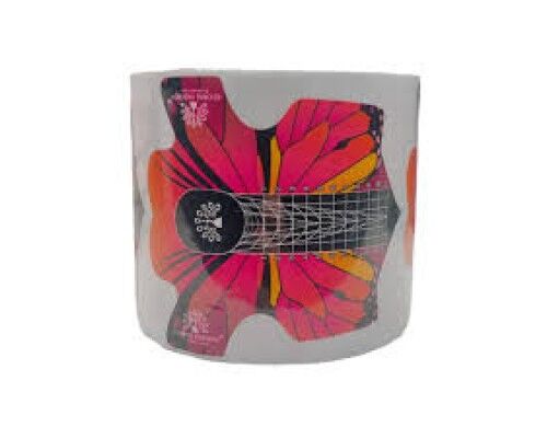 Форми для нарощування нігтів GLOBAL FASHION 30шт/уп. стилет метелик