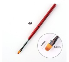 Пензлик для моделювання нігтів Ez Flow №4 овал