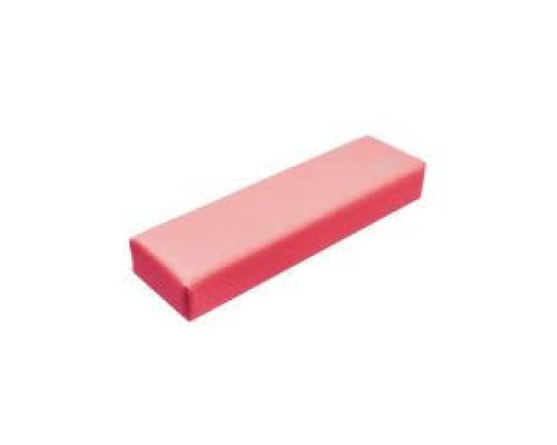 Підлокітник для майстра прямокутний лакованний червоний 12х29см