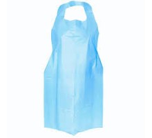 Фартух одноразовий SanGig поліетиленовий Standart, 100 шт Блакитний