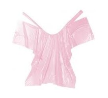 Пеньюар для фарбування SanGig, 100 шт - Рожевий