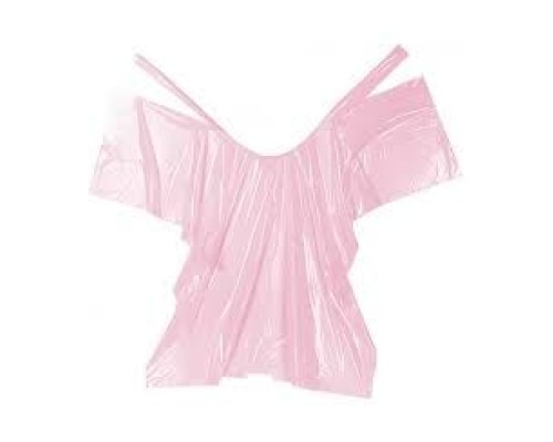 Пеньюар для фарбування SanGig, 100 шт - Рожевий