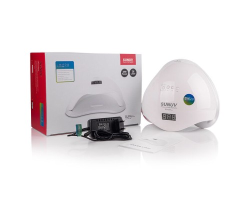 LED+UV SUNUV SUN 5 Plus 48W White лампа біла (оригінал,1 рік гарантія)