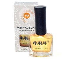 YRE фарба для стемпінгу золото 12мл