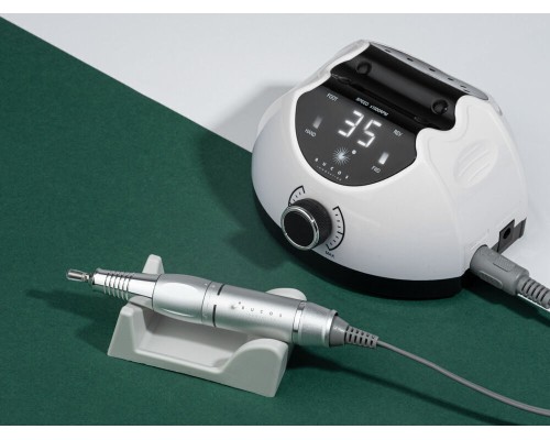 Фрезер для манікюру Bucos Nail Drill X4 PRO WHITE PEARL 65 ватів, 35 000 об./хв. 3 МІСЯЦІ ГАРАНТІЯ Д