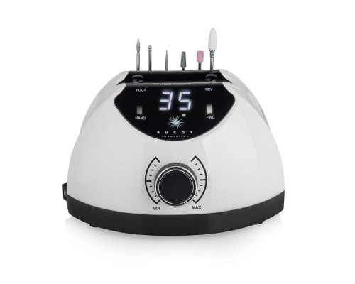 Фрезер для манікюру Bucos Nail Drill X4 PRO WHITE PEARL 65 ватів, 35 000 об./хв. 3 МІСЯЦІ ГАРАНТІЯ Д