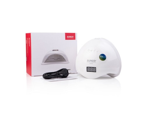 LED+UV SUNUV SUN 5 48W White лампа біла (оригінал,1 рік гарантія)