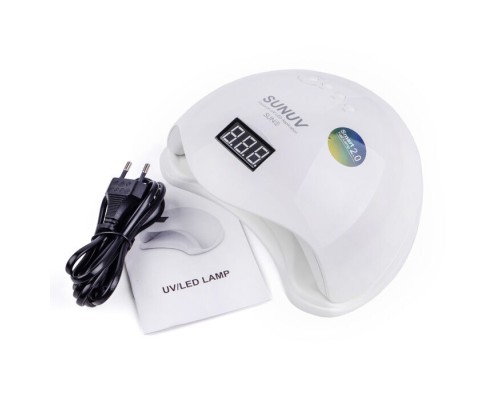 LED+UV SUNUV SUN 5 48W White лампа біла (оригінал,1 рік гарантія)