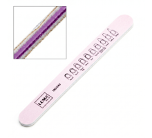 Luma Пилка для манікюра кольорова, товста пряма 180х240#