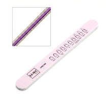 Luma Пилка для манікюра кольорова, товста пряма 240х240#