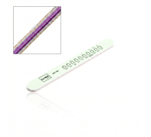 Luma Пилка для манікюра кольорова, товста пряма 100х180#