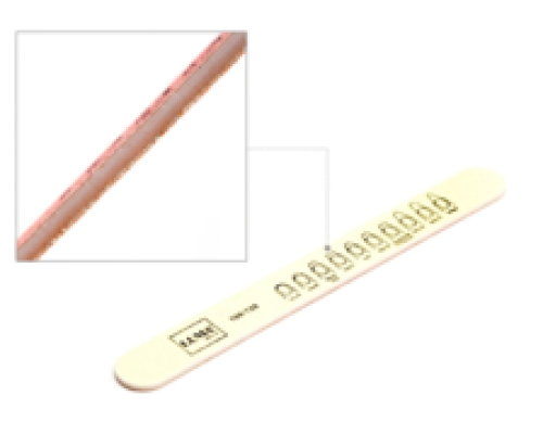 Luma Пилка для манікюра кольорова, тонка пряма 100х120#