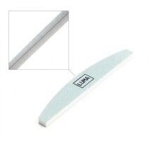 Баф Luma для полірування нігтів "Напівмісяць" 640/3200 (білій,2 сторони)