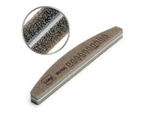 Luma пилка-баф  "Напівмісяць"  80х100