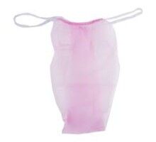 Трусики-стрінги Doily® (50 шт/пач) зі спанбонду Колір: рожевий