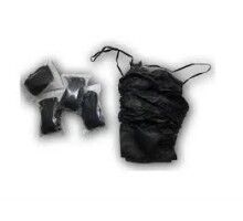 Трусики-стрінги чоловічі Doily® L/XL (50 шт/пач) зі спанбонду Колір: чорний