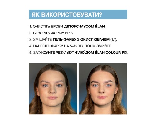 Гель-фарба для брів Taupe (20 мл)