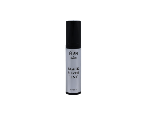 ELAN Система фарбування вій з інкапсульованим сріблом <BLACK SILVER TINT> Засіб 2