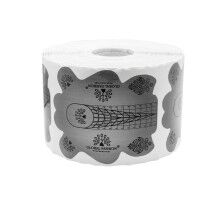 Форми для нарощування нігтів GLOBAL FASHION 300шт/уп  сірі  "СТИЛЕТ"