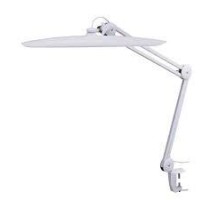 Лампа безтіньова для освітлення робочого місця на струбцині GLOBAL FASHSON (біла)