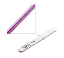 Luma Пилка для манікюра сіра, тонка "Напівмісяць" 80х80