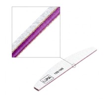 Luma Пилка для манікюра сіра, тонка "Напівмісяць" 100х100