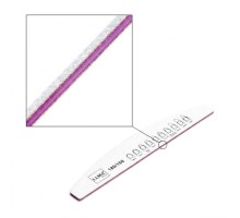 Luma Пилка для манікюра сіра, тонка "Напівмісяць" 180х180