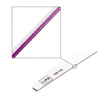 Luma Пилка для манікюра сіра, тонка "Напівмісяць" 120х150