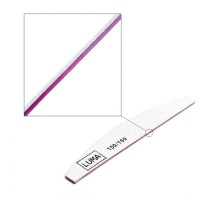 Luma Пилка для манікюра сіра, тонка "Напівмісяць" 150х150