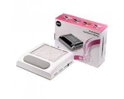 Витяжка для манікюру з HEPA фільтром 80Вт 858-6 біла,прямокутна