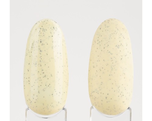 LUMA gel polish Chia pudding C01 Banana 10ml  ( жовтий с крихтою)