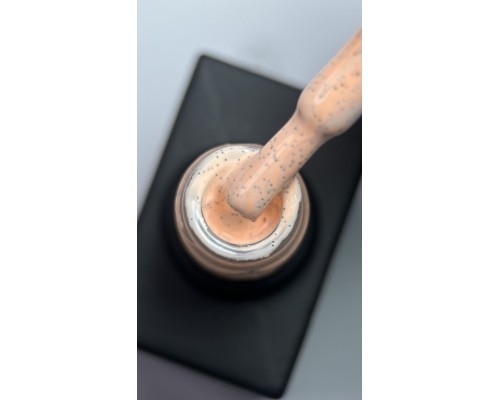 LUMA gel polish Chia pudding C02 Mango 10ml (помаранчевий с  крихтою)