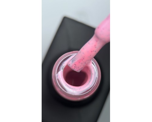 LUMA gel polish Chia pudding C05 Dragon fruit 10ml (рожевий с крихтою)