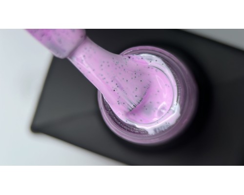 LUMA gel polish Chia pudding C07 Berries mix 10ml  (фіолетовий с 
крихтою)