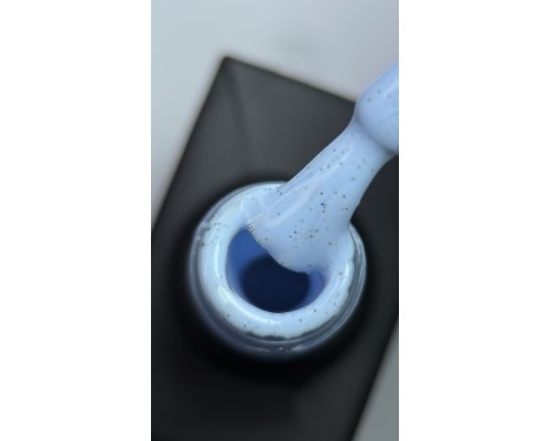 LUMA gel polish Chia pudding C11 Blueberry 10ml (голубий с крихтою)