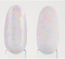 LUMA gel polish Donuts D06 Blue fruits 10ml (світло-голубий з кольоровою крихтою)