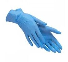 Рукавички НІТРІЛОВІ SFM  блакитні р-р. XS  (100 шт/пач)