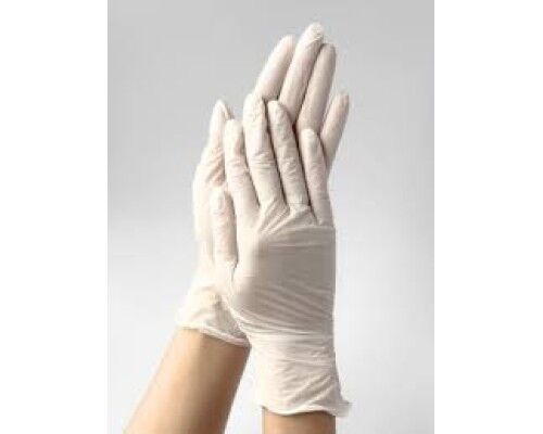 Рукавички НІТРІЛОВІ  SFM білі  р-р. XS  (100 шт/пач)