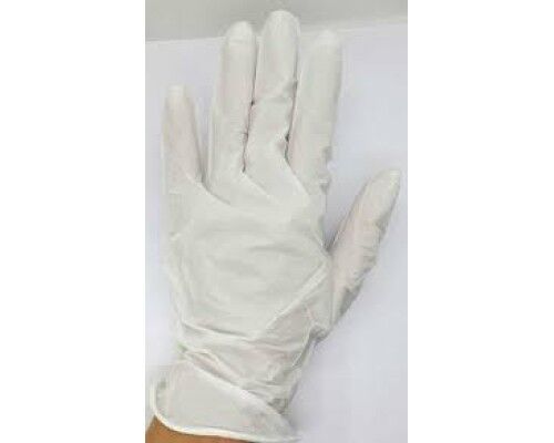 Рукавички НІТРІЛОВІ  SFM білі  р-р. L (100 шт/пач)